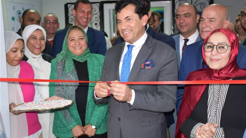 وزير الشباب يفتتح أول حاضنة للأعمال التكنولوجية الرياضية MOYS