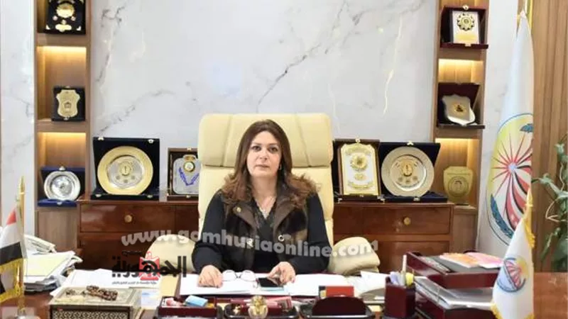 رئيس جامعة السادات تنفى ما تردد من شائعات حول طردها لطلاب البيطرى