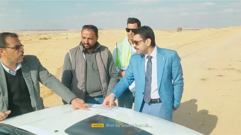 إسماعيل: قريبا الانتهاء من ترفيق منطقة الامل بالعبور الجديدة