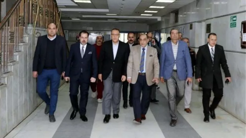 الدرندلى:توفير الرعاية الطبية لمصابى حادث أتوبيس جامعتى بدر والروسية