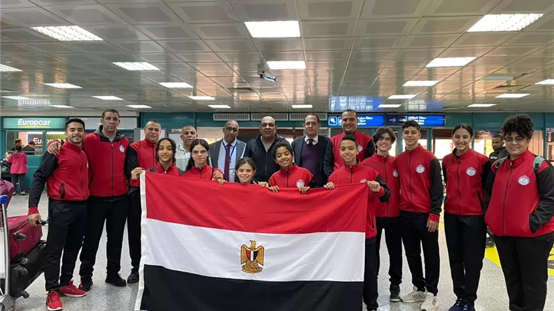 بعثة منتخب مصر للكونغ فو تصل تونس للمشاركة في البطولة العربية