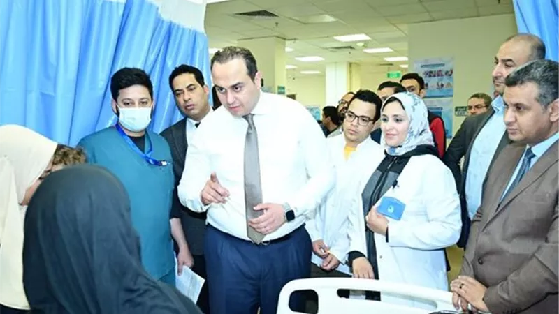 أعضاء لجنة الصحة بمجلس النواب يتفقدون مستشفيات أسوان التخصصي
