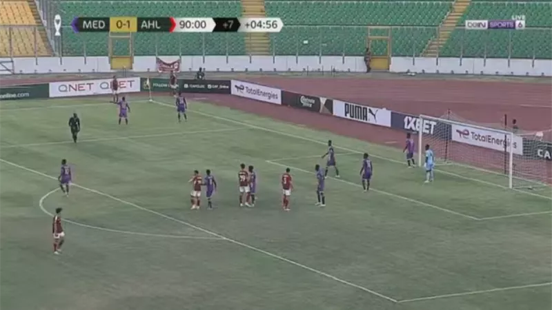 الاهلى يضع قدما فى ربع نهائى دورى الابطال بعد الفوز على ميدياما .. فيديو