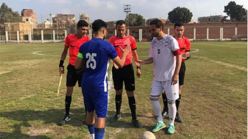 قويسنا تفوز علي وطني السبع في مواجهة مثيرة بترقي المنوفية
