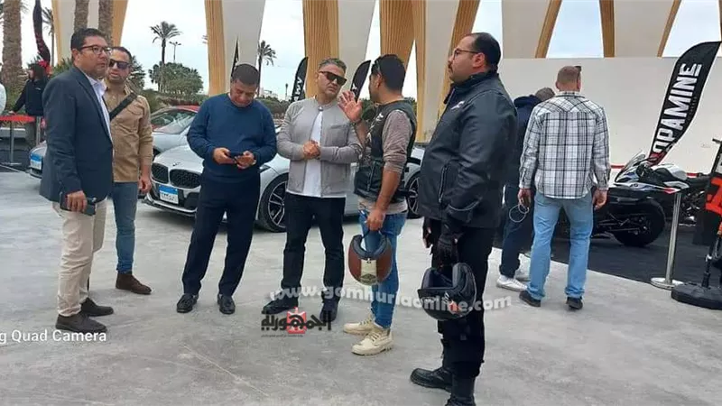 إفتتاح فعاليات بطولة الجونة motor show 2024