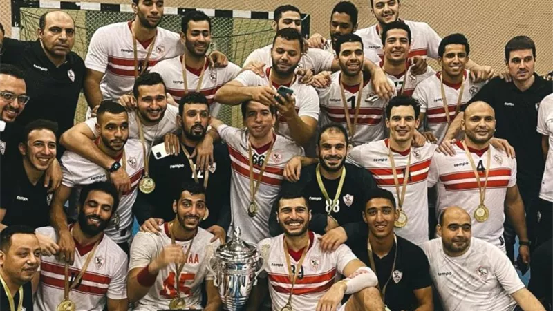 الزمالك لليد يفوز على الجزيرة ببطولة دوري المتحرفين