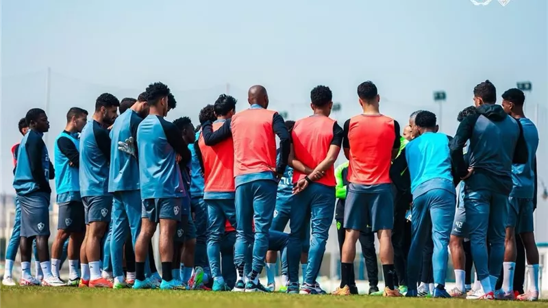 الزمالك يخوض مرانه الأساسى قبل مواجهة أبو سليم تحت الأمطار