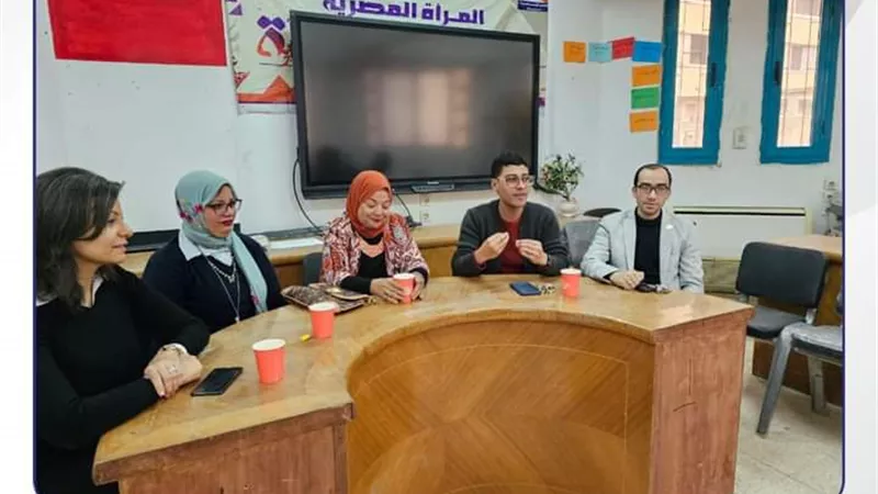 وفد من امانة شباب مستقبل وطن يزور المجلس القومي للمرأة بسوهاج
