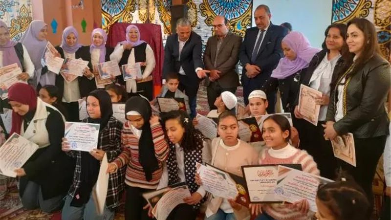 رئيس جهاز سوهاج الجديدة يعلن عن تكريم طلاب المدارس فى المدينة صور