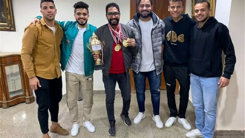 جامعة بني سويف الأول في الكرة الطائرة والخماسية ببطولة الأقصر