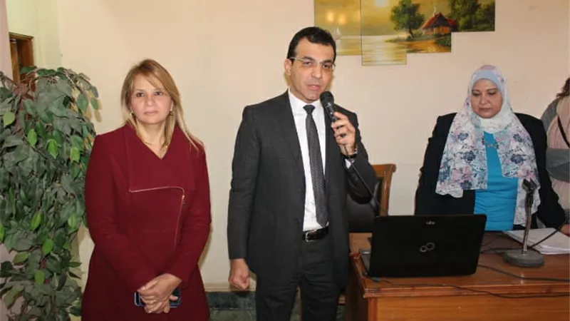 برنامج تدريبى لتنمية مهارات أعضاء هيئة التدريس باَداب عين شمس
