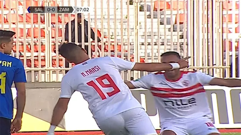الزمالك يحسم الشوط الأول لصالحه بهدف فى شباب أبو سليم الليبي