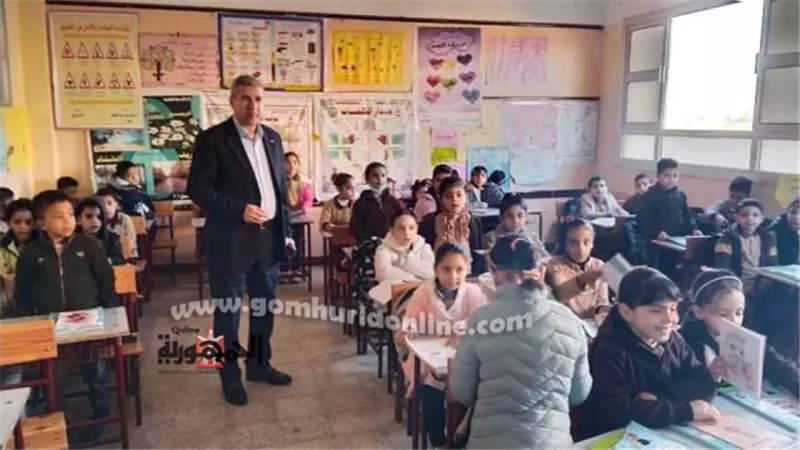 وكيل تعليم دمياط يواصل جولاته المفاجئة بالمدارس