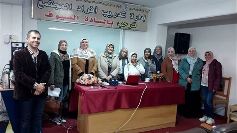 برنامج توعوي عن رعاية ذوي الهمم بجامعة القناة