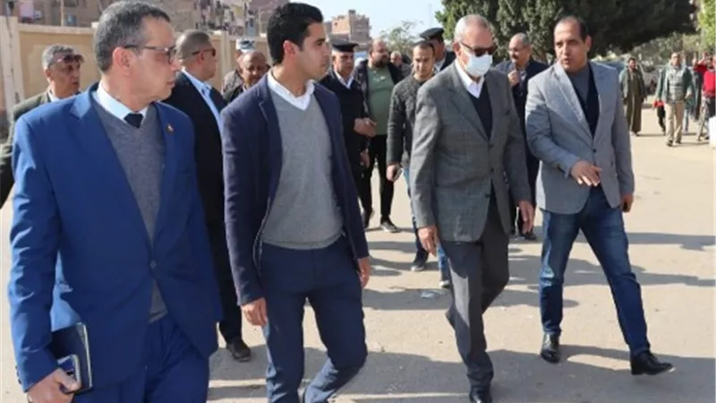 محافظ القليوبية يتفقد عدداً من المشروعات بمدينة القناطر الخيرية