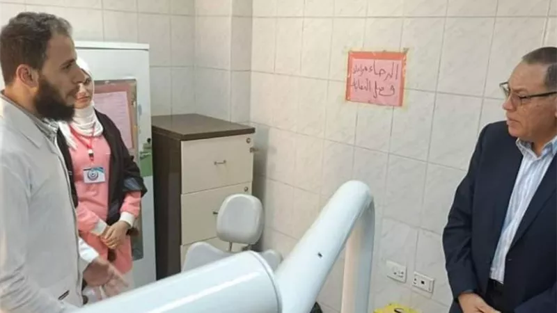 محافظ الشرقيةيُفاجئ المنشآت الصحية والخدميةبمنشأةأبوعمر