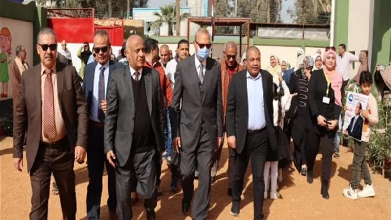 محافظ القليوبية يتفقد أعمال إنشاء عدداً من المدارس ببنها وطوخ