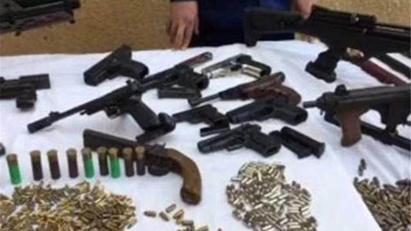 خلال 24 ساعة.. ضبط 138 قطعة سلاح ناري بحوزة 125 متهمًا