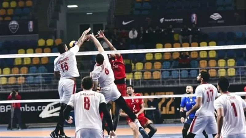 موعد مباراة الأهلي والزمالك فى نهائى سوبر رجال الطائرة