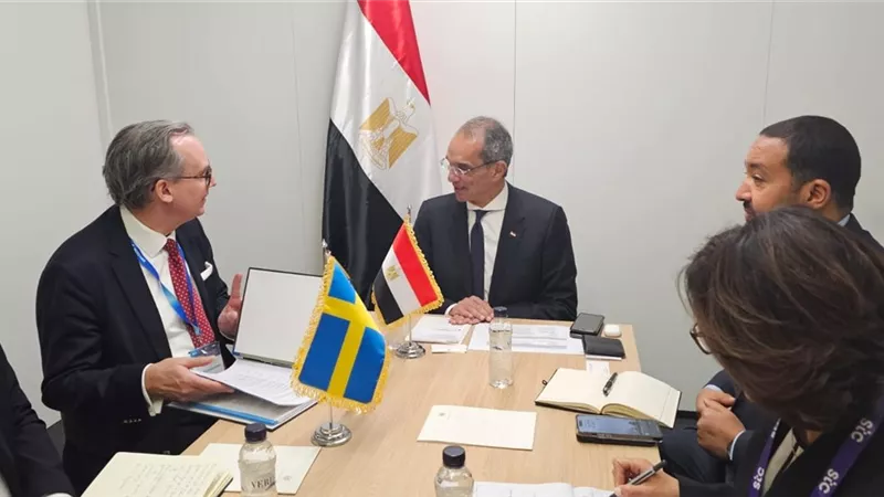 وزير الاتصالات يبحث سبل تشجيع الاستثمارات السويدية في القطاع
