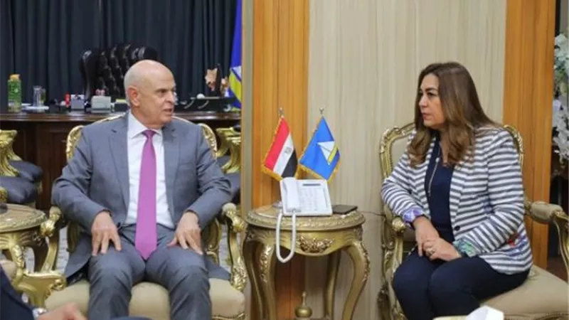 محافظ دمياط تستقبل مستشار رئيس الجمهورية لمبادرة 