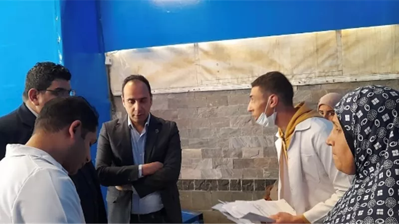 تفاصيل زيارة المدير التنفيذي للرعاية الصحية للمجمع الطبي بالاسماع