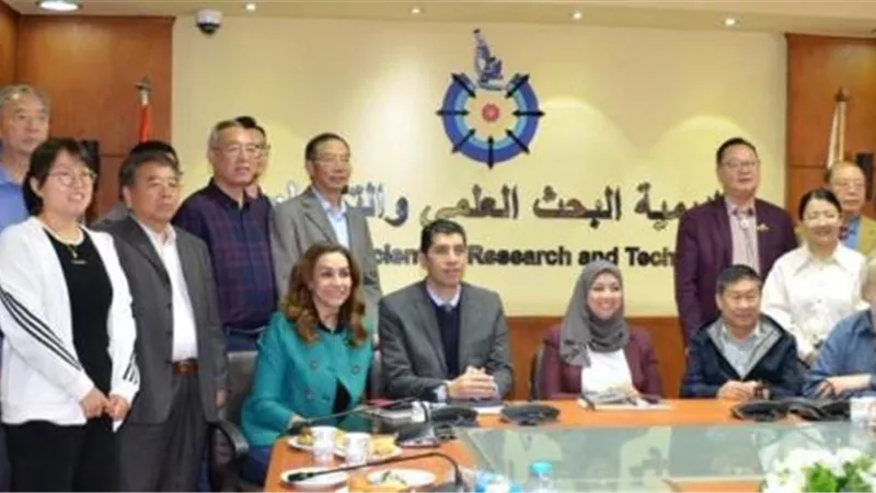 البحث العلمي تستقبل وفداً من أكاديمية العلوم الصينية