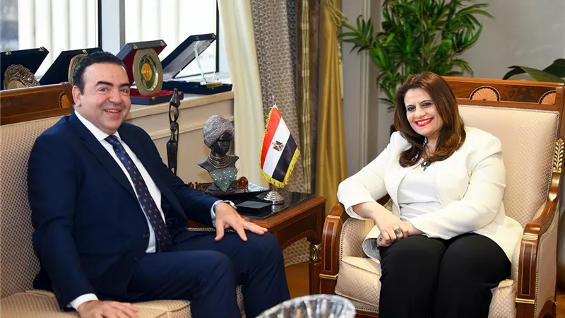 وزيرة الهجرة تستقبل المستثمرين المصريين في الخارج