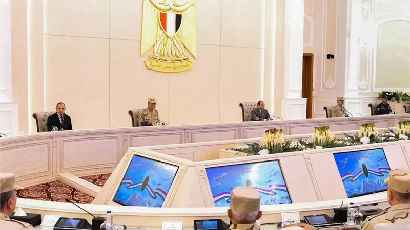 الرئيس السيسي يستعرض الجهود المصرية الداعمة للشعب الفلسطيني