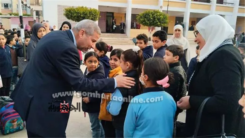 وكيل تعليم دمياط يواصل جولاته المفاجئة بالمدارس