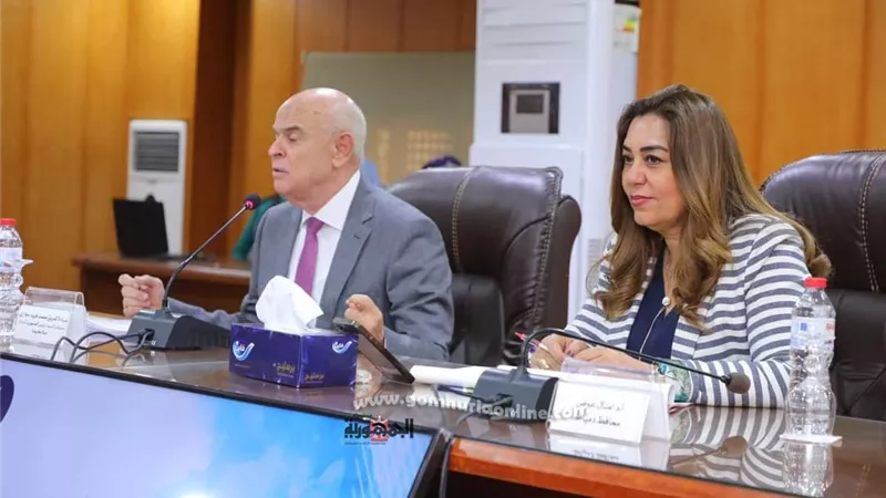 مستشار رئيس الجمهورية ومحافظ دمياط يتابعان مشروعات 