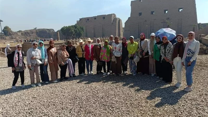 الأقصر تستقبل الفوج ١٤ من رحلات قطار الشباب 