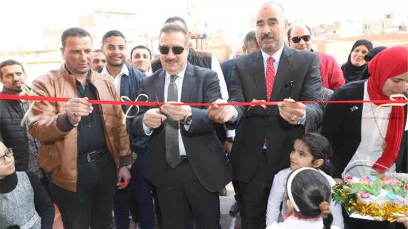 محافظ المنوفية يفتتح مدرسة محمد عبدالعزيز حجى الثانوية