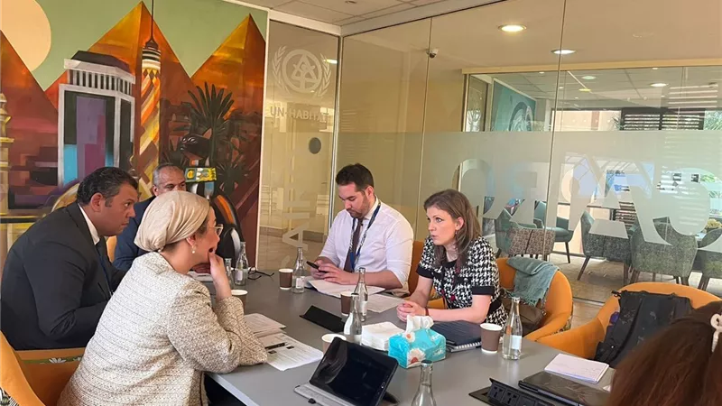 وزيرة البيئة تبحث مع المجر سبل التعاون المشترك