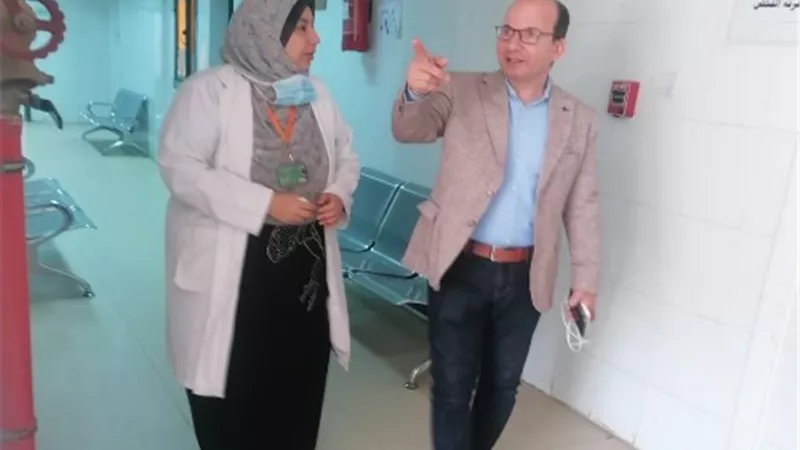 الجزار يعد بتكريم عددا من الأطباء والعاملين بالوحدة الصحية بقلما
