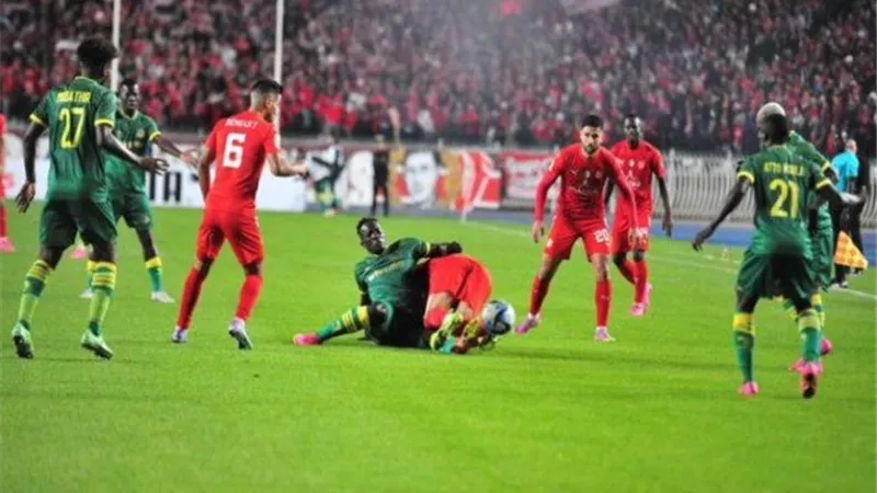 غرامة مالية كبيرة على لاعبى شباب بلوزداد بعد توديع دورى الأبطال