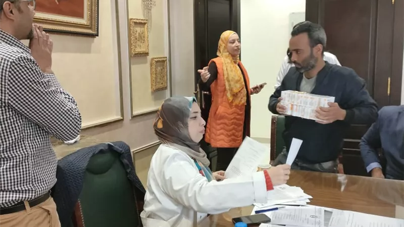 الشباب والرياضة : تطعيم البعثة المصرية المشاركة بـ دورة الألعاب الأفريقية