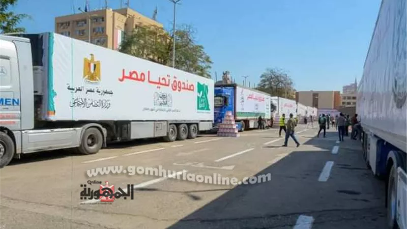 محافظ سوهاج يستقبل قافلة صندوق 