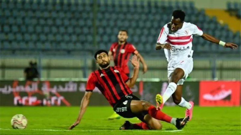 التعادل السلبى يحسم الشوط الاول من مباراة الزمالك والداخلية