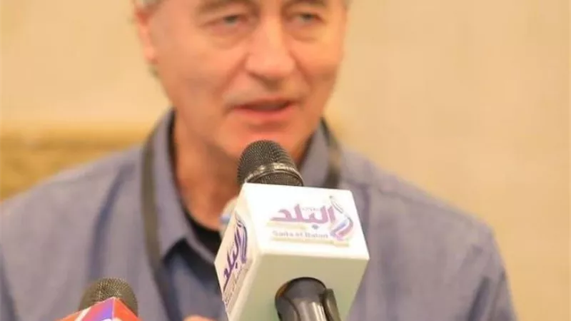 ستيف جيمس فى ندوة تكريمه بمهرجان الإسماعيلية