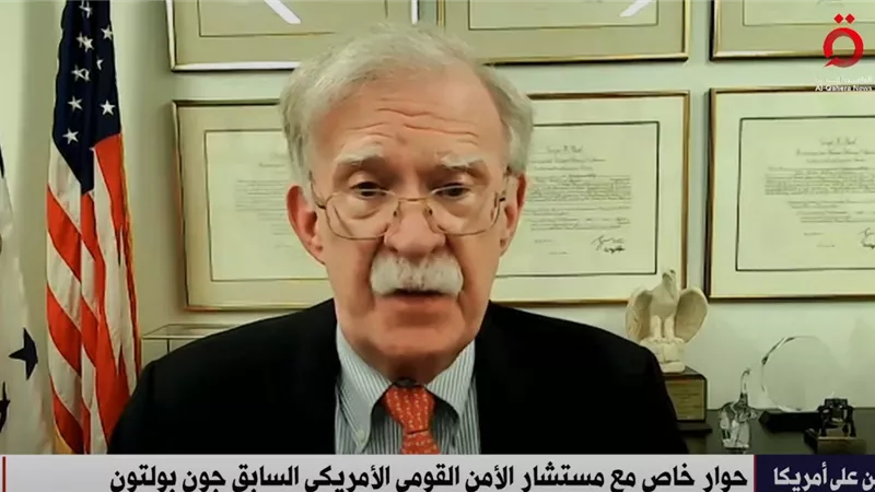 بولتون: إسرائيل لا تزال تشعر بالقلق إزاء الأسلحة النووية الإيرانية