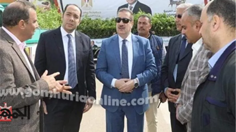 محافظ المنوفية يتابع تنفيذ المبادرة الرئاسية 100 مليون شجرة
