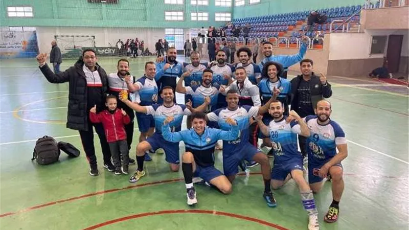 مجلس إدارة نادي المنيا يحفز فريق كرة اليد للتأهل للدوري الممتاز