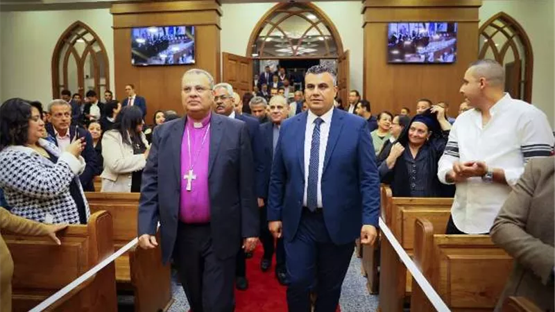 جولة رعوية لرئيس الطائفة الإنجيلية ولقاء مع شعب الكنيسة