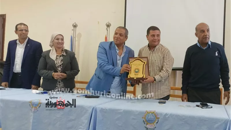 مؤتمر صحفي لنادي الرياضات بالغردقة لعرض أعمال التطوير