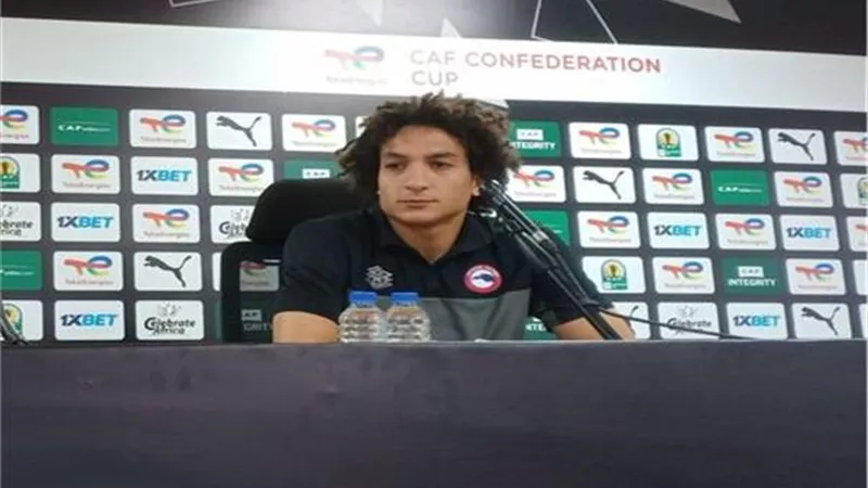 أحمد عاطف: جاهزون للفوز على الهلال الليبى.. وهدفنا الصعود