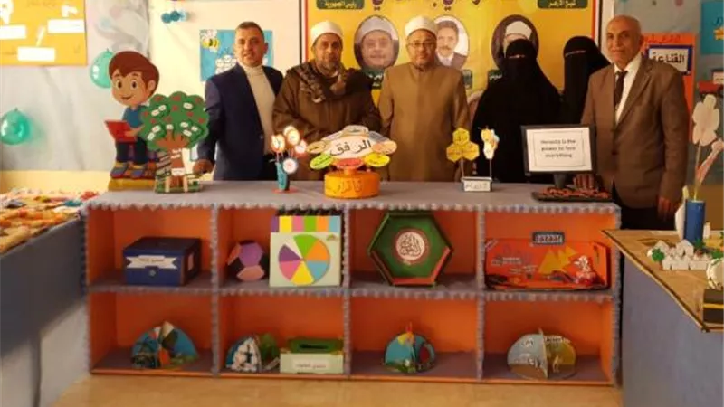 الجنيدى يفتح معرض الوسائل التعليمية لمبادرة 