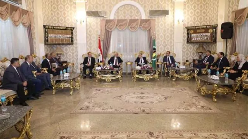محافظ المنيا يستقبل وزير التربية والتعليم لتفقد عدد من المدارس