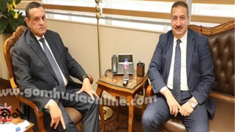هشام أمنة يبحث مع أبو ليمون استعدادات المنوفية لاستقبال شهر رمضان