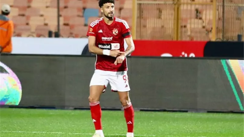 شكوك حول مشاركة مهاجم الأهلي فى نهائي كأس مصر أمام الزمالك